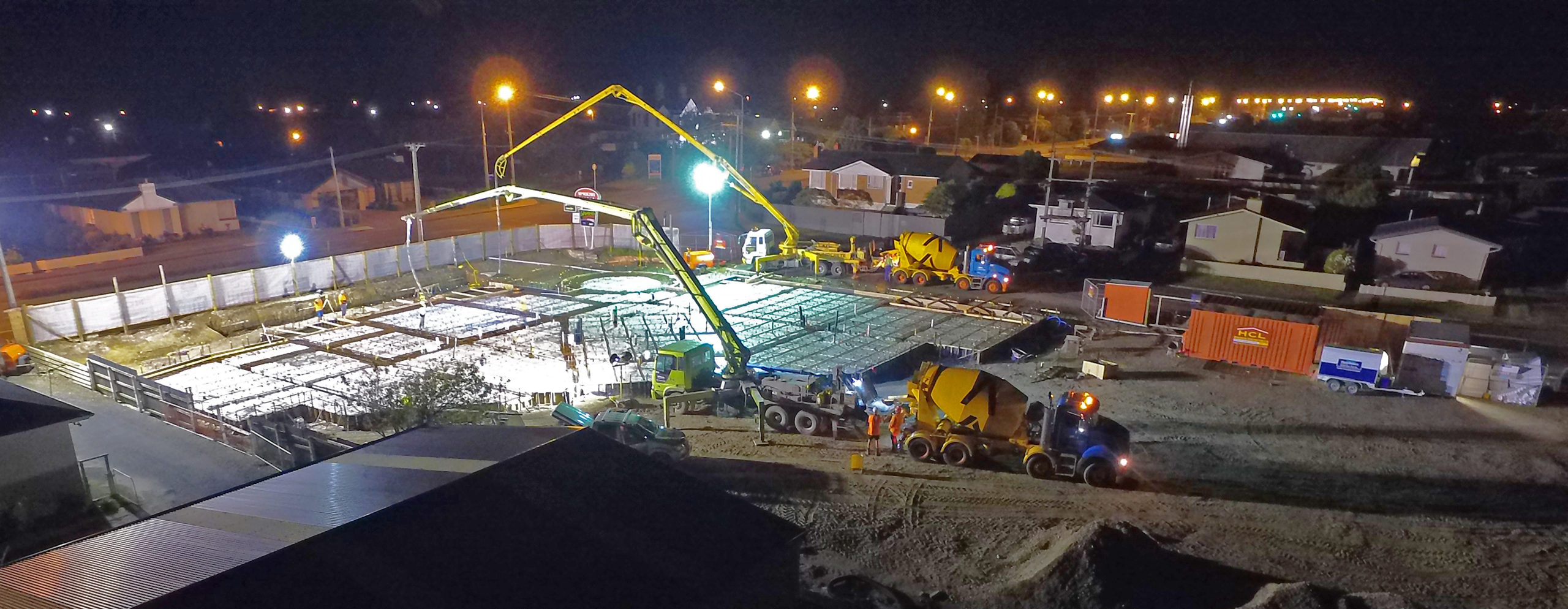 HCL Concrete Pour